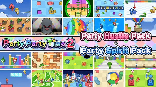 Capa de Party Hustle Pack + Party Spirit Pack