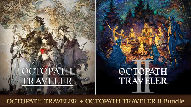 Capa de Pacote OCTOPATH TRAVELER + OCTOPATH TRAVELER II