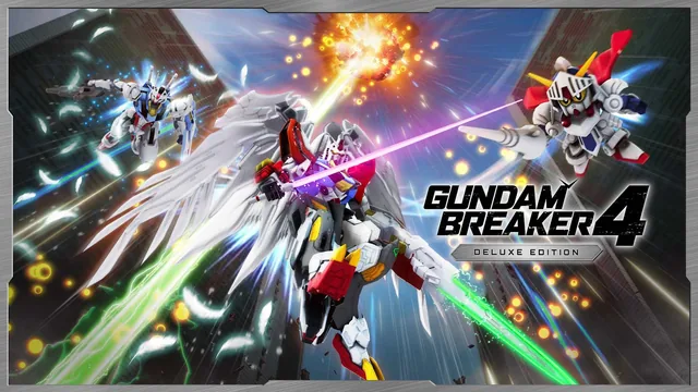 Capa de GUNDAM BREAKER 4 Edição Deluxe