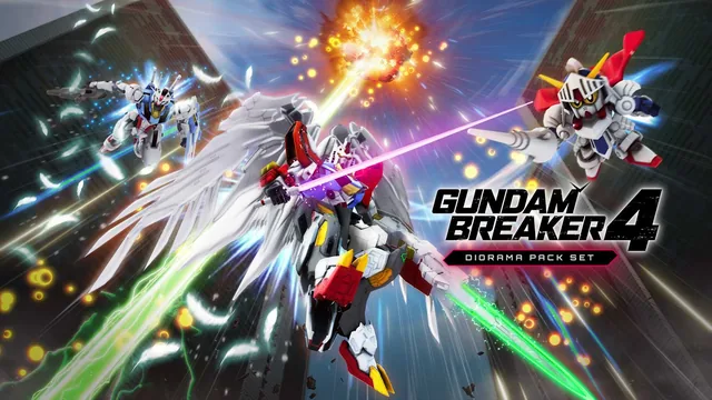 Capa de GUNDAM BREAKER 4 - Conjunto de Pacotes de Diorama