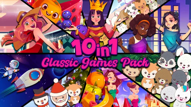 Capa de 10 in 1 Classic Games Pack