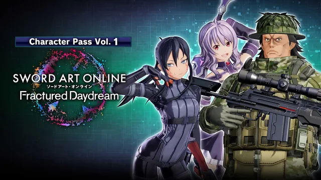 Capa de SWORD ART ONLINE Fractured Daydream Passe de Personagem Vol. 1
