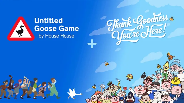Capa de Untitled Goose Game & Thank Goodness You're Here! Bundle
