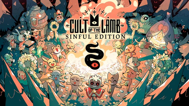 Capa de Cult of the Lamb: Sinful Edition