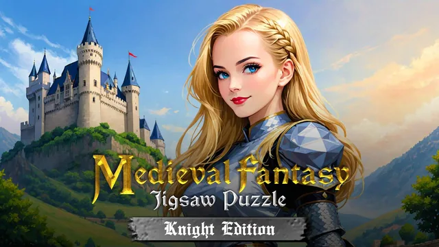 Capa de Medieval Fantasy: Jigsaw Puzzle Knight Edition