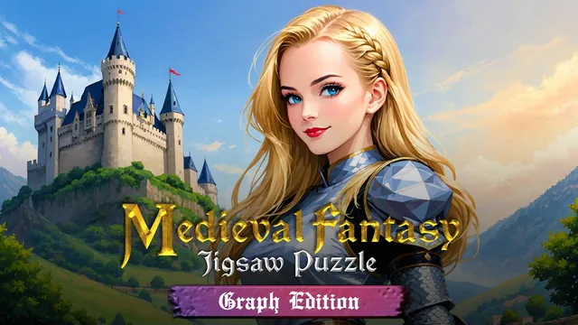 Capa de Medieval Fantasy: Jigsaw Puzzle Graph Edition