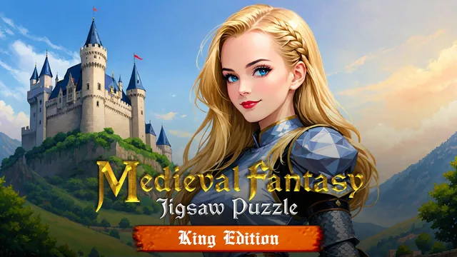 Capa de Medieval Fantasy: Jigsaw Puzzle King Edition