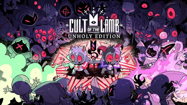 Capa de Cult of the Lamb: Unholy Edition
