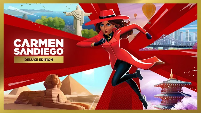 Capa de Carmen Sandiego - Edição de Luxo