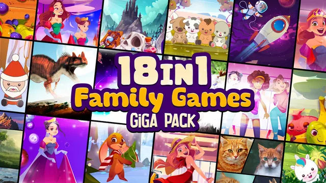 Capa de 18 in 1: Family Games Giga Pack