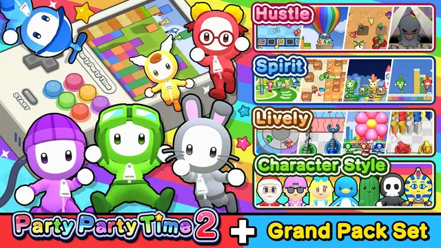 Capa de Party Party Time 2 + Grand Pack Set
