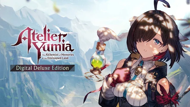 Capa de Atelier Yumia: The Alchemist of Memories & the Envisioned Land Digital Deluxe Edition
