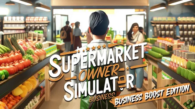 Capa de Supermarket Owner Simulator Business: Business Boost Edition