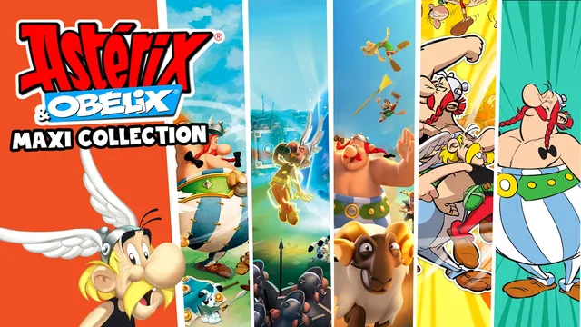 Capa de Asterix Maxi Collection