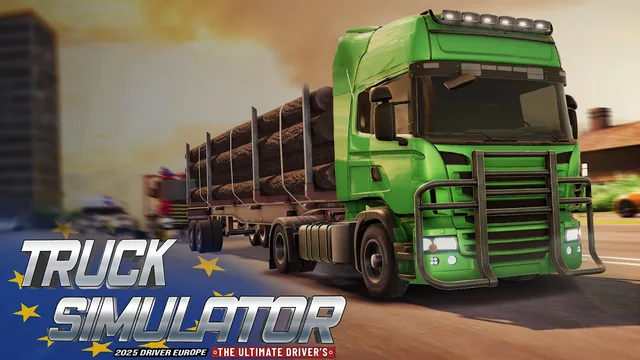 Capa de Truck Simulator 2025 - Driver Europe: The Ultimate Driver’s