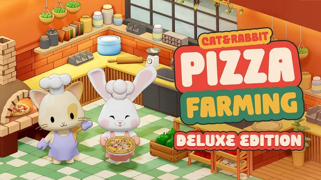 Capa de Cat&Rabbit Pizza Farming Deluxe Edition