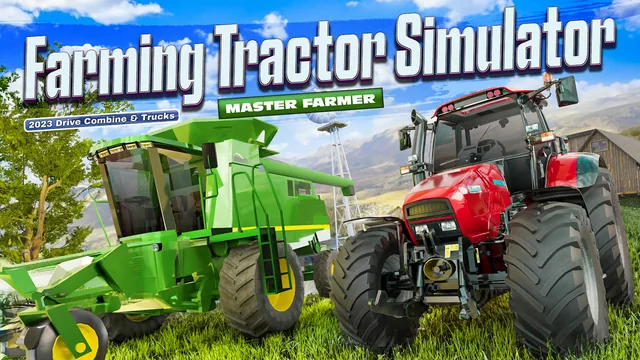 Capa de Farming Tractor Simulator 2023 : Drive Combine & Trucks - Master Farmer