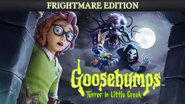 Capa de Goosebumps Terror in Little Creek - Frightmare Edition