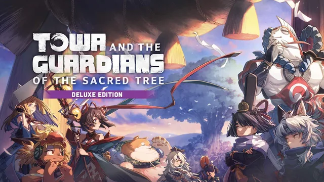 Capa de Towa and the Guardians of the Sacred Tree - Edição Deluxe