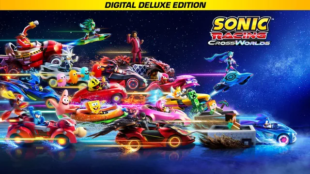 Capa de Sonic Racing: CrossWorlds Edição Digital Deluxe
