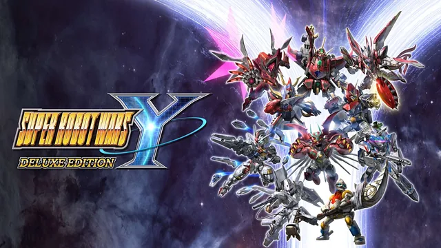 Capa de SUPER ROBOT WARS Y Edição Deluxe