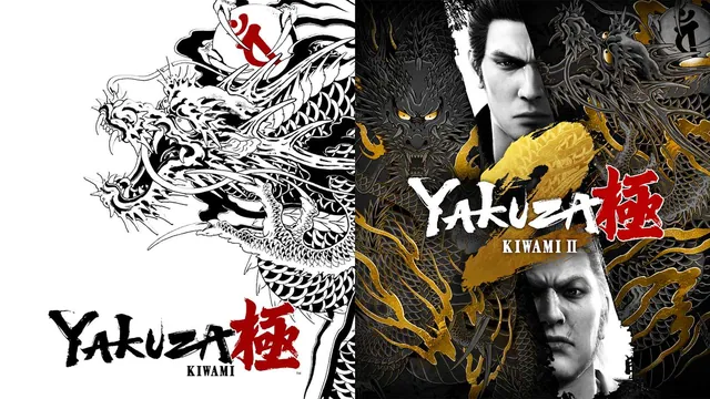 Capa de Conjunto Yakuza Kiwami e Yakuza Kiwami 2