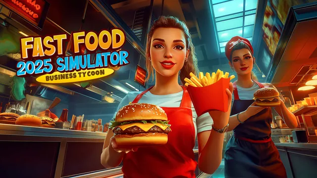 Capa de Fast Food 2025 Simulator: Business Tycoon