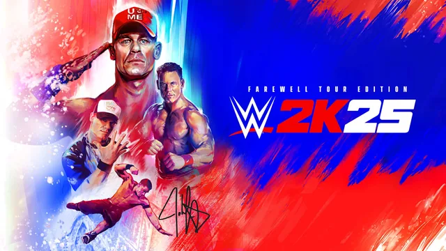 Capa de Edição Turnê de Despedida do WWE 2K25