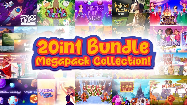 Capa de 20-in-1 Bundle: Megapack Collection!