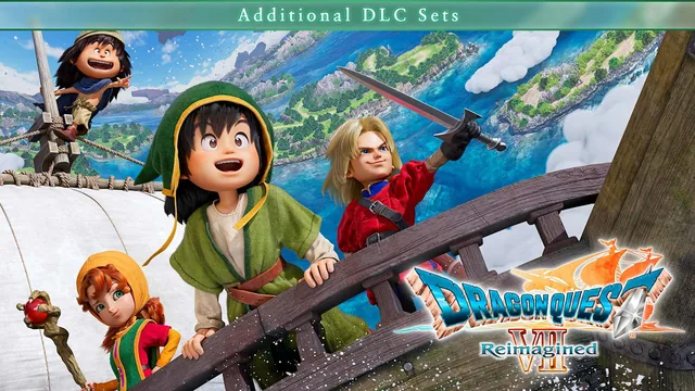 Capa de Conjuntos de DLC adicionais de DRAGON QUEST VII Reimagined