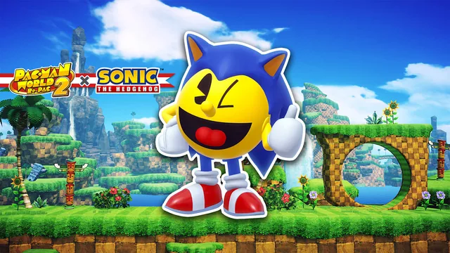 Capa de PAC-MAN WORLD 2 Re-PAC — Conjunto de Colaboração Sonic the Hedgehog