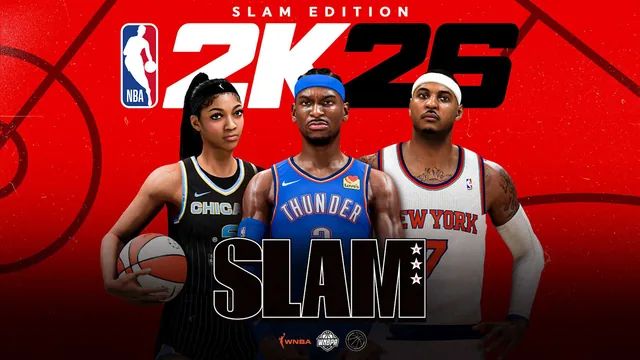 Capa de NBA 2K26 Edição SLAM