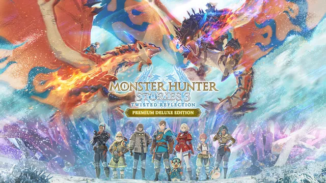 Capa de Monster Hunter Stories 3: Twisted Reflection Premium Deluxe Edition