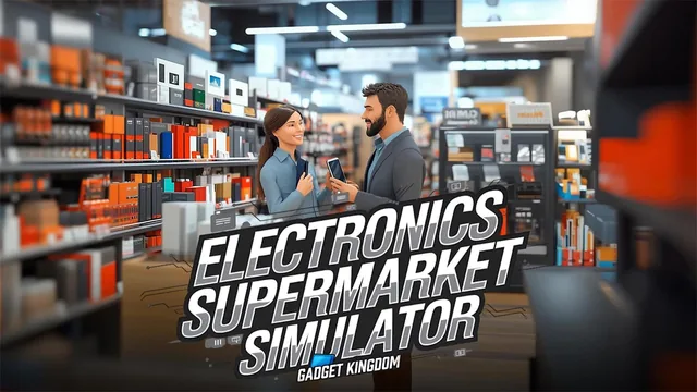Capa de Electronics Supermarket Simulator: Gadget Kingdom