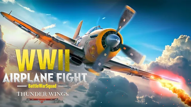 Capa de WWII AIRPLANE FIGHT – Battle War Squad: Thunder Wings