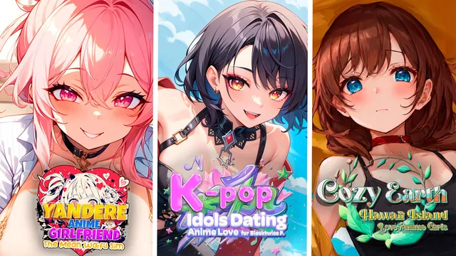 Capa de Anime Romance Collection: 3 Game Bundle