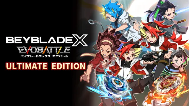 Capa de BEYBLADE X EVOBATTLE ULTIMATE EDITION