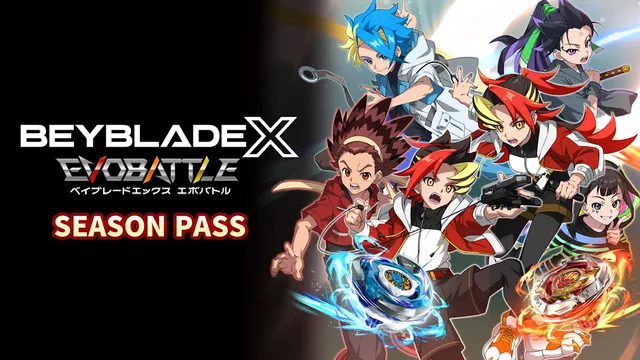 Capa de BEYBLADE X EVOBATTLE SEASON PASS
