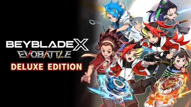 Capa de BEYBLADE X EVOBATTLE DELUXE EDITION