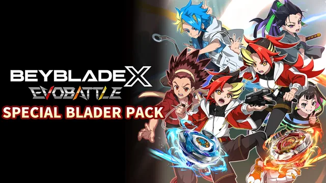 Capa de BEYBLADE X EVOBATTLE SPECIAL BLADER PACK
