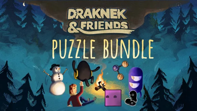 Capa de Conjunto de quebra-cabeças Draknek and Friends