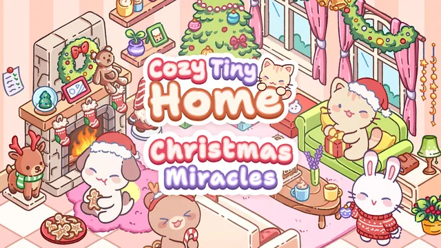 Capa de Cozy Tiny Home Christmas Miracles