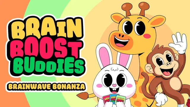 Capa de Brain Boost Buddies Brainwave Bonanza