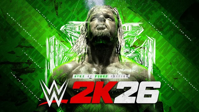 Capa de Edição King of Kings do WWE 2K26