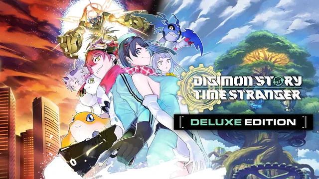 Capa de Digimon Story Time Stranger - Edição Deluxe