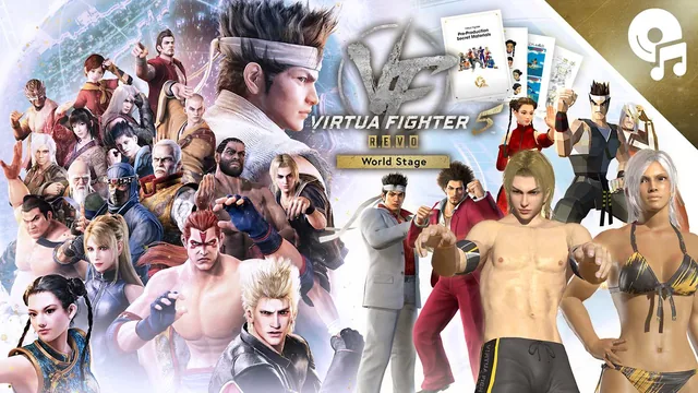 Capa de VF5 R.E.V.O. World Stage - Atualização da Edição 30º Aniversário