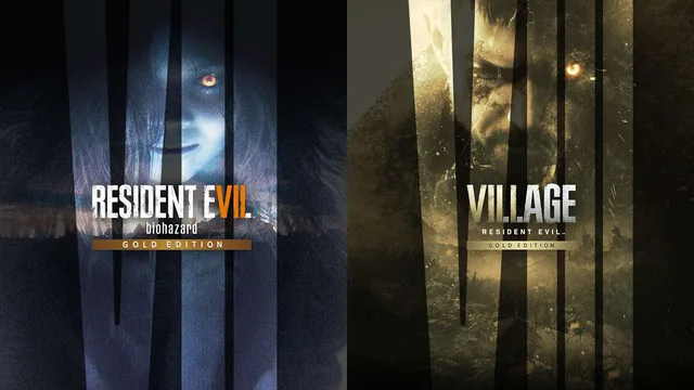 Capa de Resident Evil 7 Gold Edition & Village Gold Edition