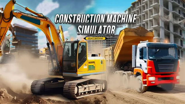 Capa de Construction Machine Simulator 2023: Heavy Machine