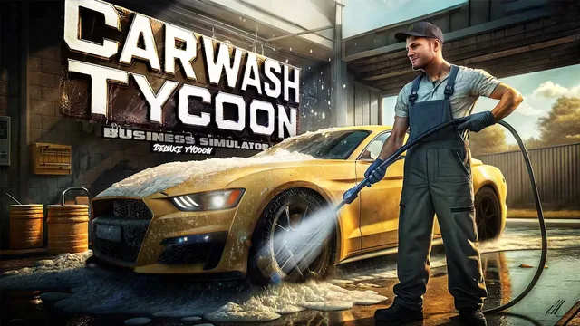 Capa de Car Wash Tycoon Business Simulator: Deluxe Tycoon