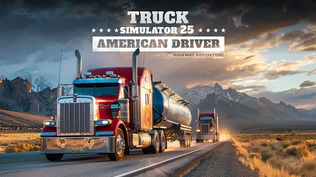 Capa de Truck Simulator 25 - American Driver: Highway Adventure